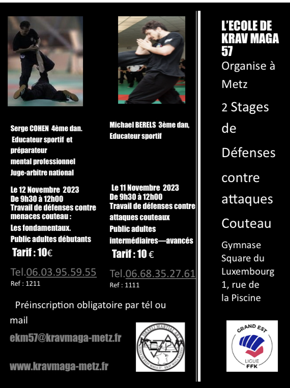 stage couteau