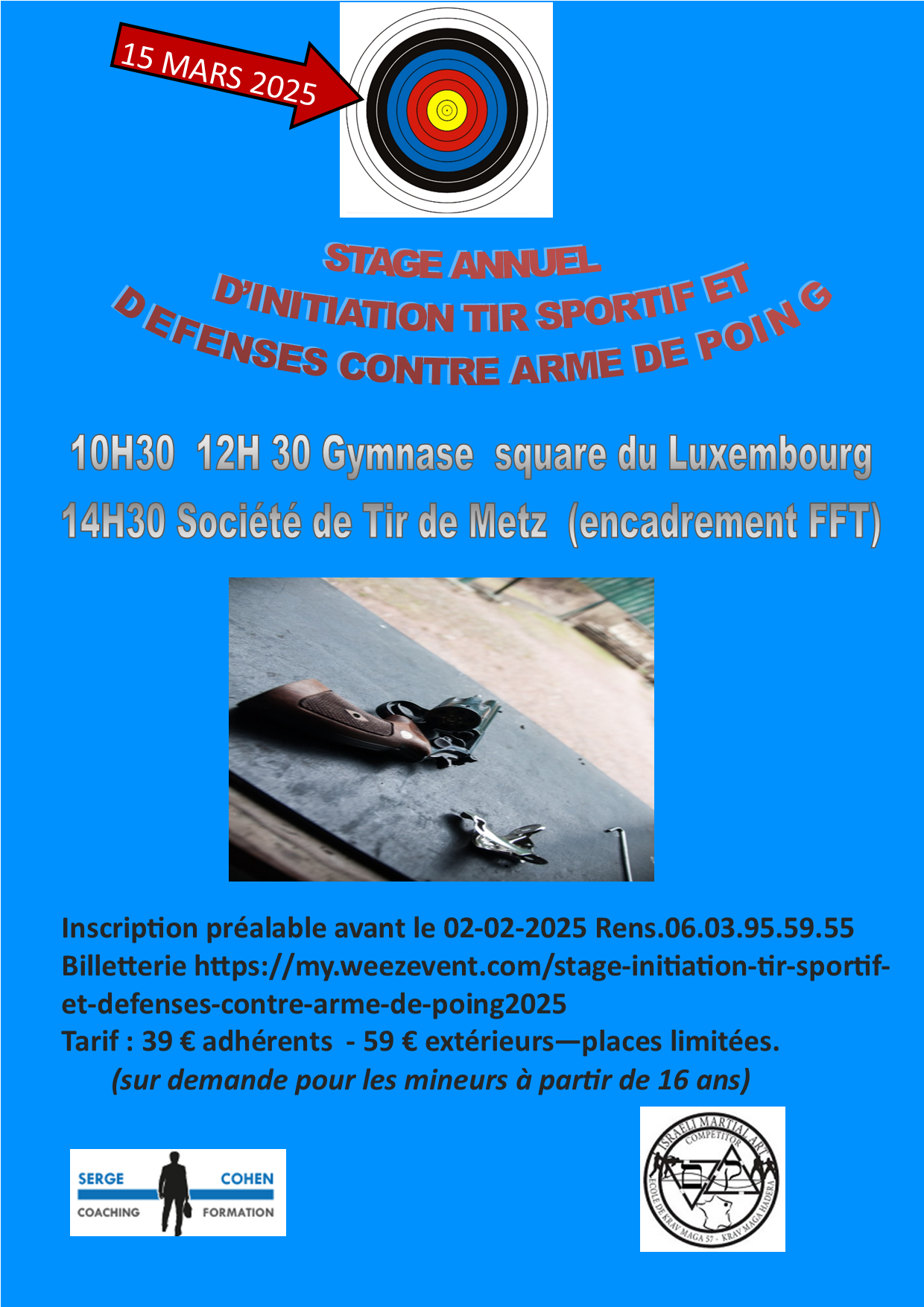 Stage initiation tir sportif 15-03-2025