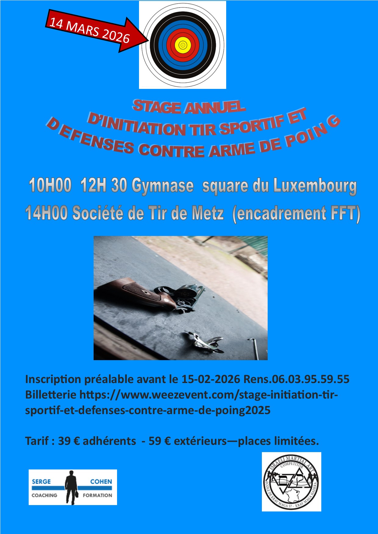 Stage initiation tir sportif 